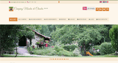 Desktop Screenshot of moulin-de-chaules.com